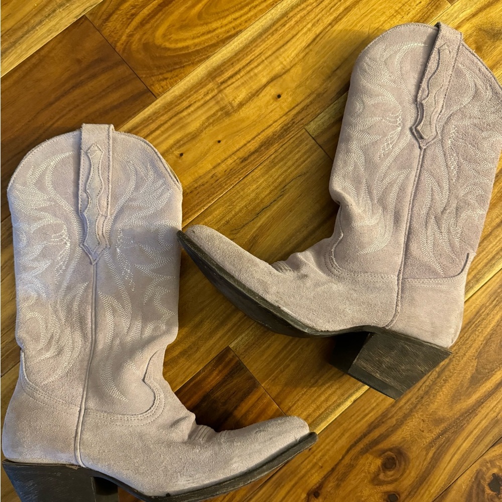 Women's Western Suede Boots